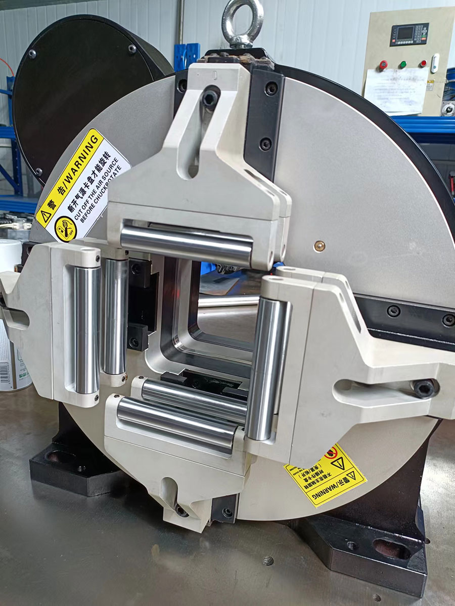 激光切割双卡盘的应用